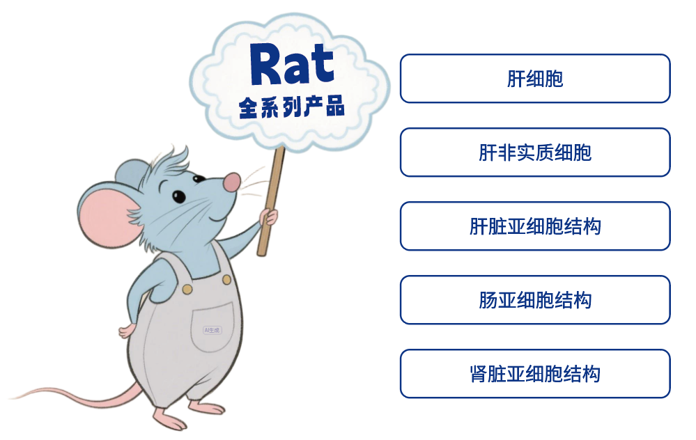 专业级大鼠肝/肠/肾细胞、亚细胞组分解决方案(图5)